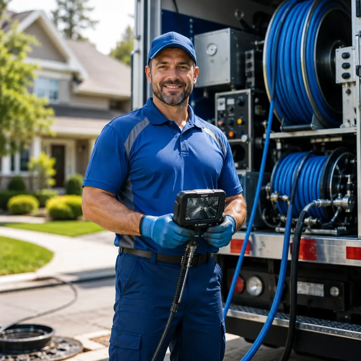 Local outdoor drain cleaning specialists in Mattawan, MI